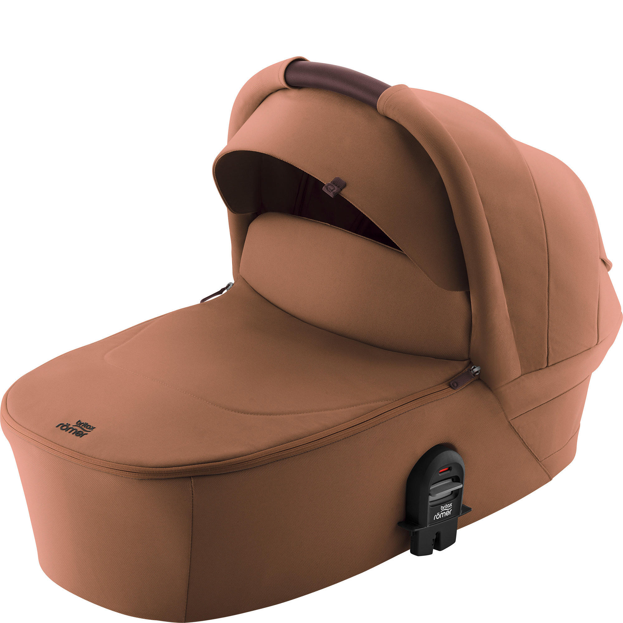 LIEGEWANNE - Cognac, Basics, Textil (20/43/85,5cm) - Britax Römer