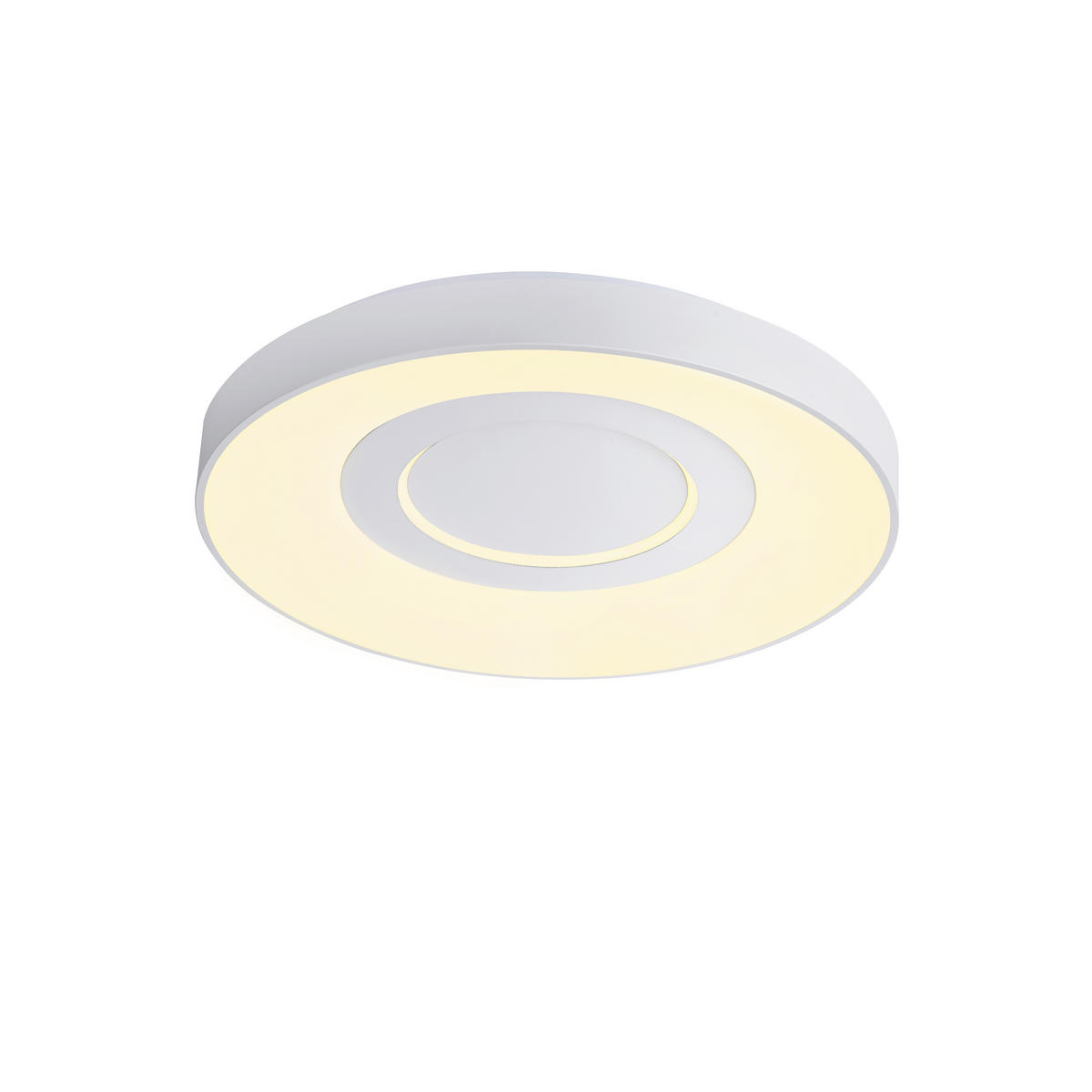 LED-DECKENLEUCHTE Halyna 39,5/5,5 cm   - Weiß, Design, Metall (39,5/5,5cm) - Nordlux