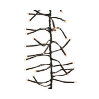 LICHTERKETTE 1900 cm  - Schwarz, Basics, Kunststoff (1900cm)
