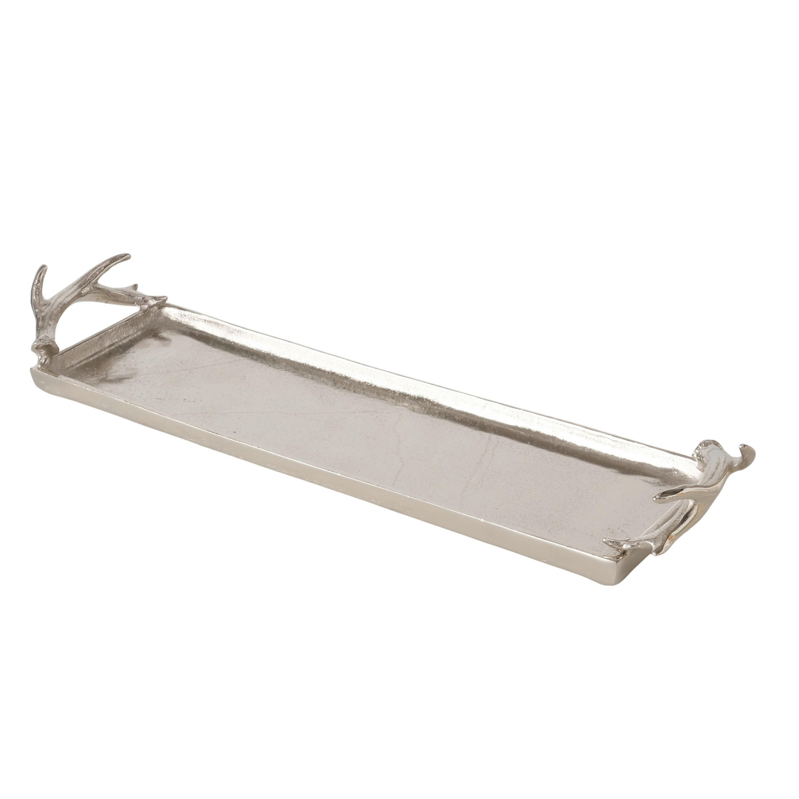Boltze Home Tablett Silber 60x8.5x15.5 cm