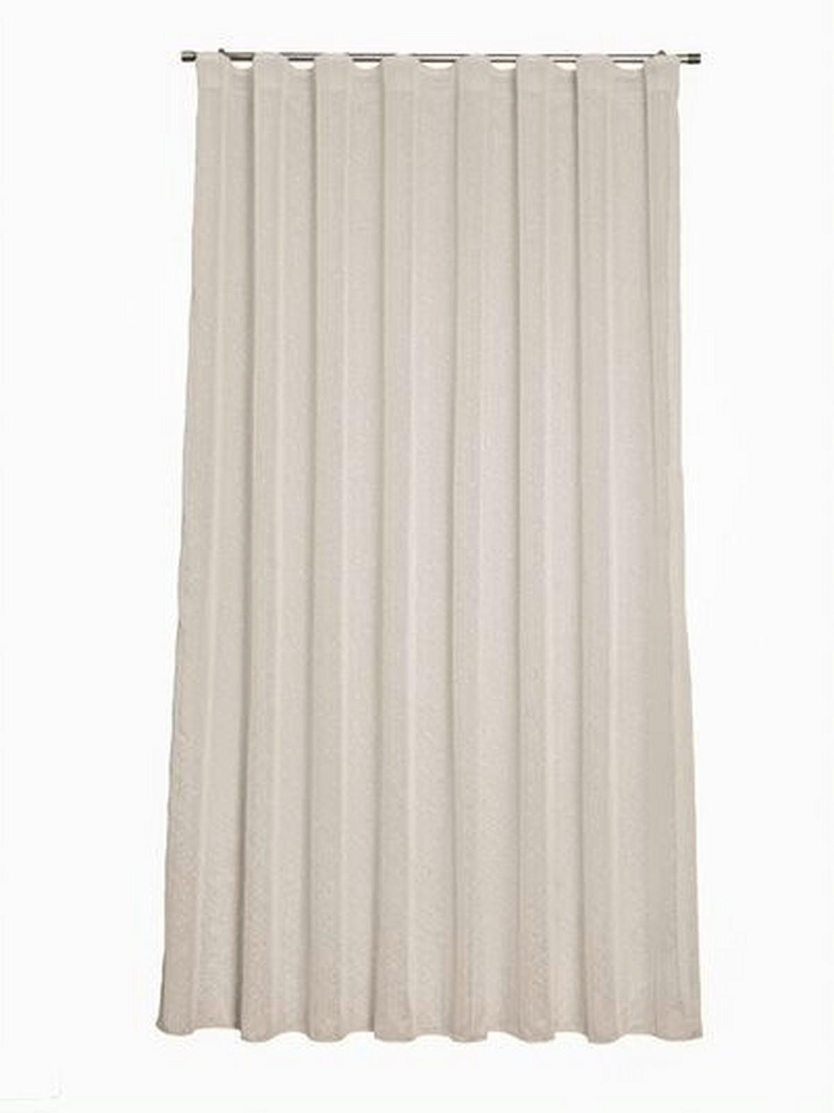HÁLÓS FÜGGÖNY fm - natúr színű, Basics, textil (300cm)
