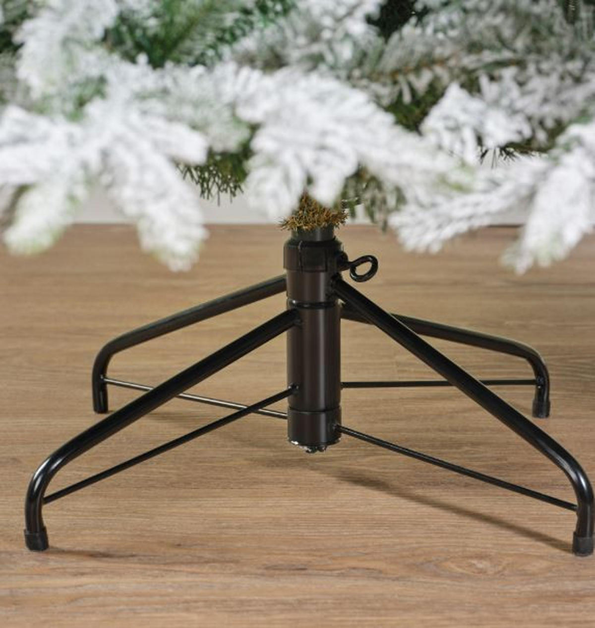 NOVOGODIŠNJA JELKA - zelena/bela, Osnovno, metal/plastika (165/240cm) - X-Mas