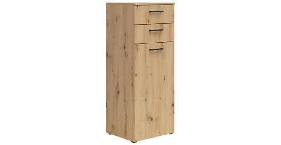 KOMMODE 45/115/40 cm  - Anthrazit/Schwarz, MODERN, Holzwerkstoff/Kunststoff (45/115/40cm) - Carryhome