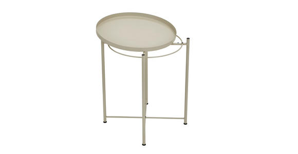 BEISTELLTISCH in Metall 47,5/47,5/53 cm  - Kaschmir, Basics, Metall (47,5/47,5/53cm) - Carryhome