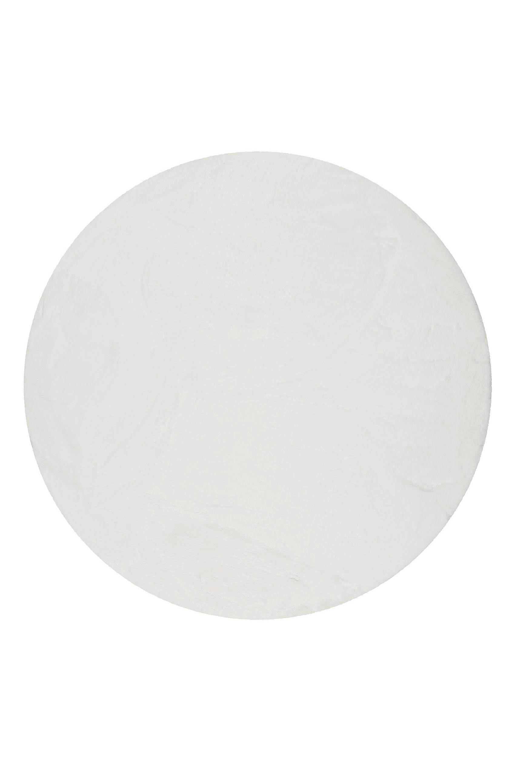 HOCHFLORTEPPICH 100/100 cm ESP-4377-18 Weiß  - Weiß, KONVENTIONELL, Textil (100/100cm) - Esprit