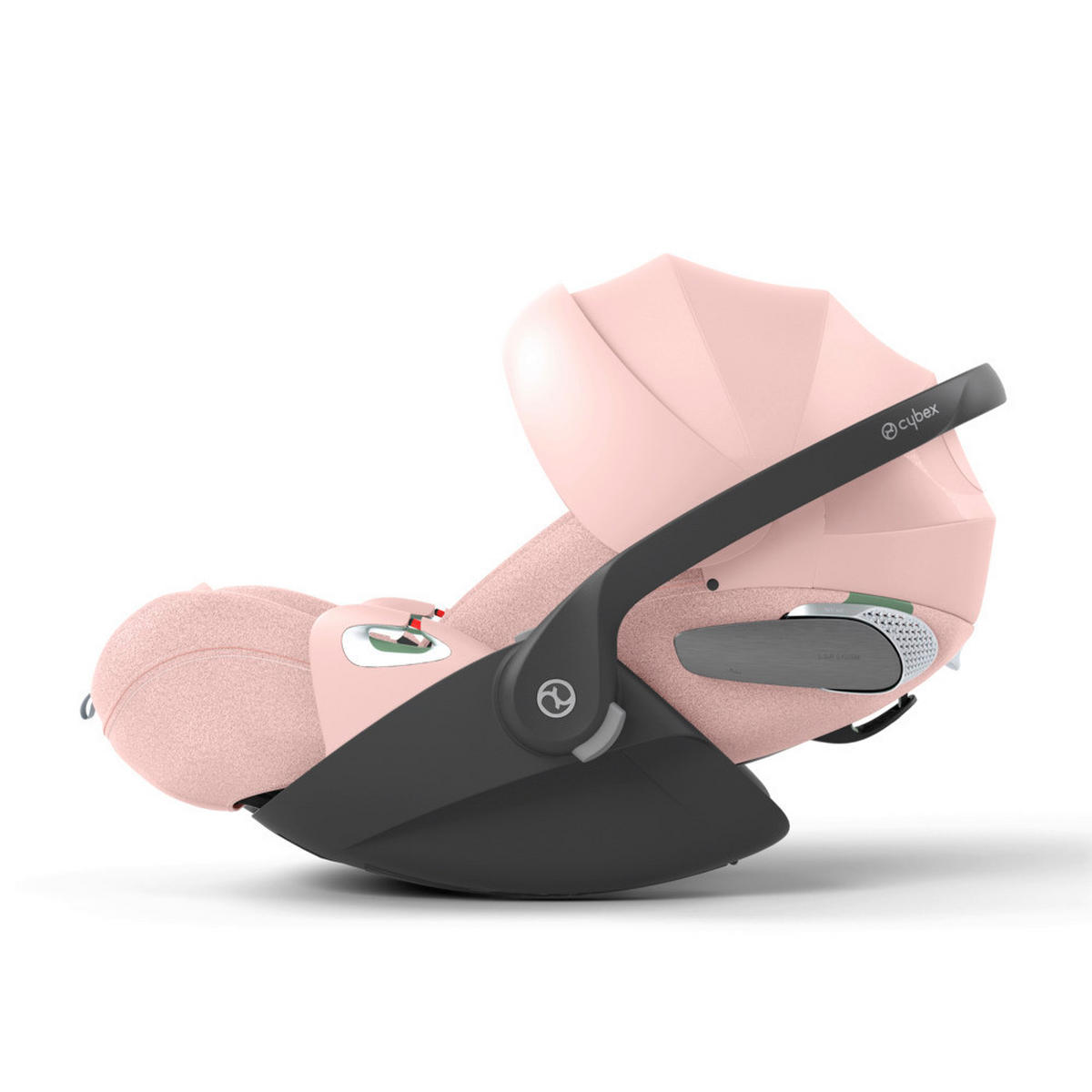 BABYSCHALE Cloud T i-Size Plus Peach Pink   - Hellrosa, Basics, Kunststoff/Textil (64,5/44/38-60cm) - cybex PLATINUM