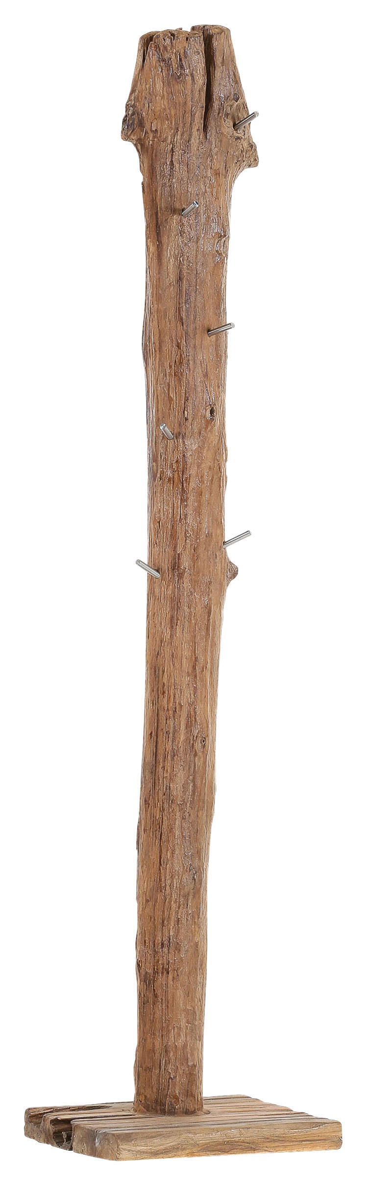 KLEIDERSTÄNDER in Naturfarben 40/180/40 cm - Naturfarben, Natur, Holz (40/180/40cm)