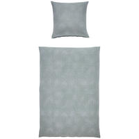 BETTWÄSCHE 2-teilig Atelier Flanell 155/220 cm  - Grün, Design, Textil (155/220cm) - Estella