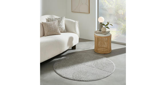 WEBTEPPICH 120 cm Granada Grau - Grau, Design, Textil (120cm) - Novel