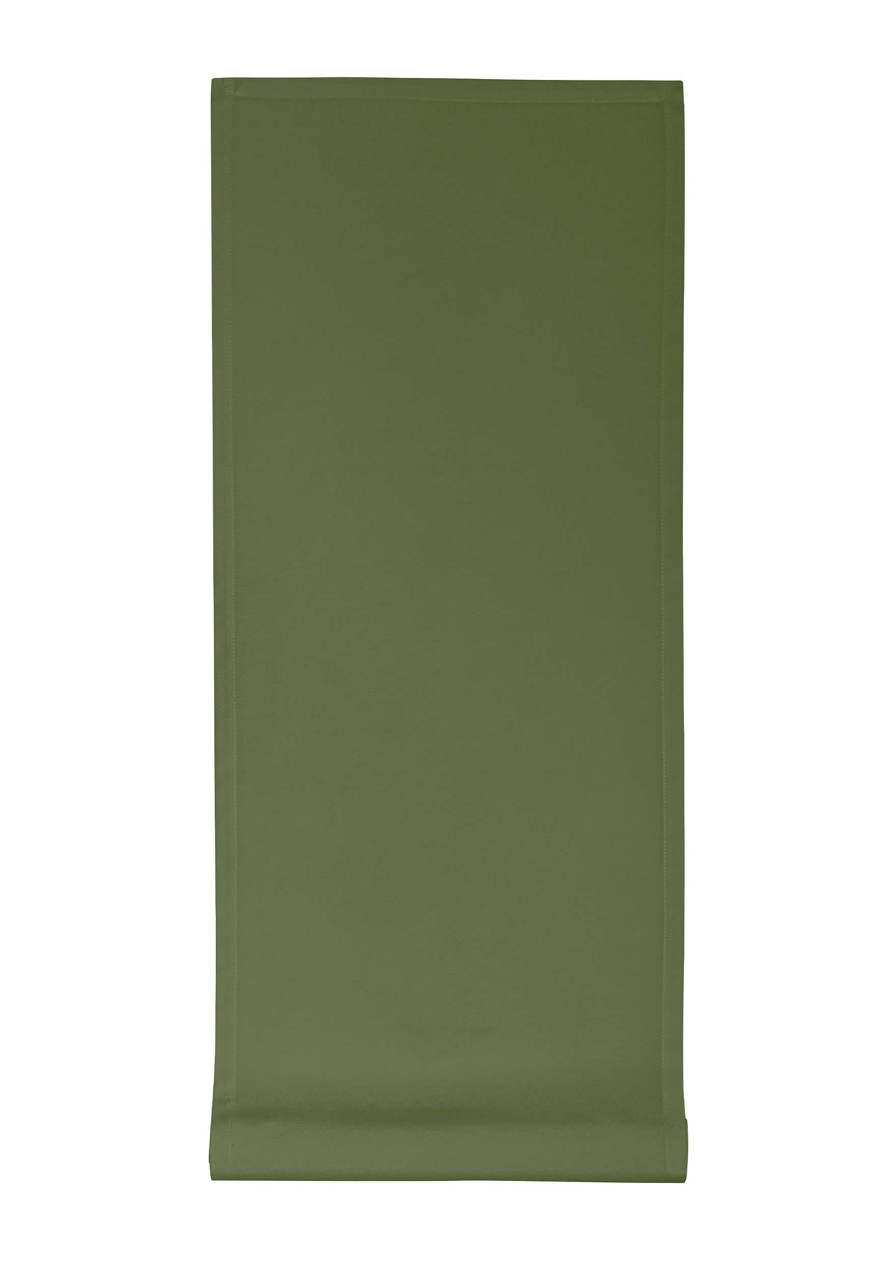ÚZKY OBRUS, 40/150 cm, zelená - zelená, Basics, textil (40/150cm) - Boxxx