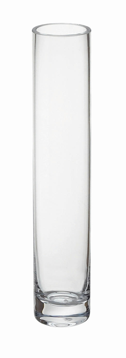 VÁZA, sklo, 25 cm - číra, Basics, sklo (5/25cm) - Ambia Home