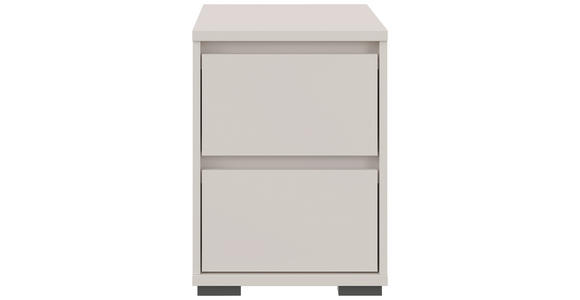 NACHTSCHRANK 40/55/48 cm - Kaschmir/Anthrazit, Design, Holzwerkstoff/Kunststoff (40/55/48cm) - Carryhome