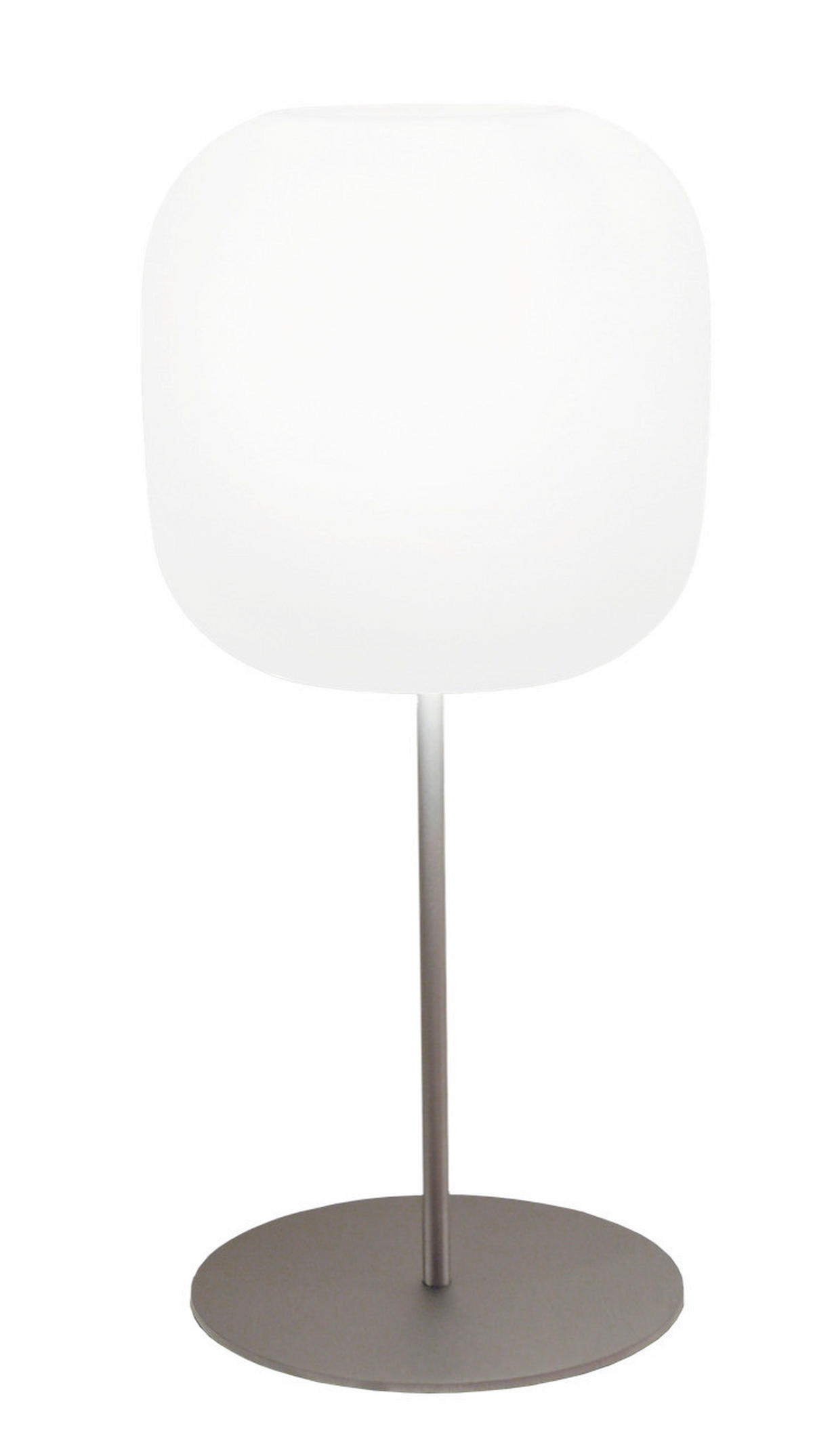 TISCHLEUCHTE MUREA 25/55 cm   - Weiß, KONVENTIONELL, Glas (25/55cm)