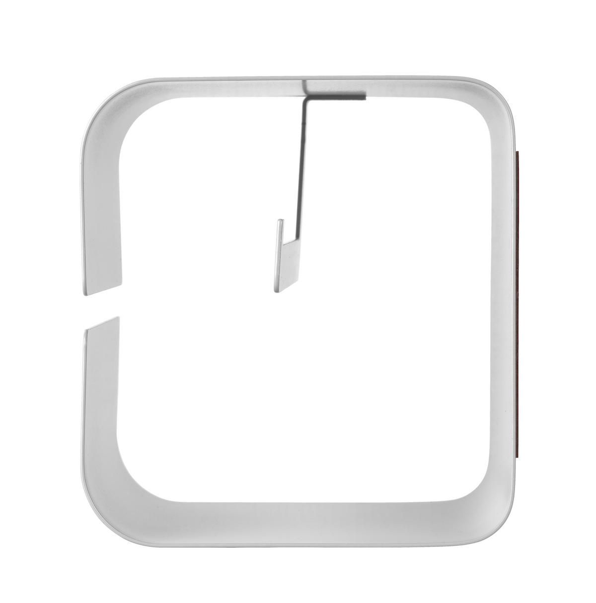 TOILETTENPAPIERHALTER - Weiß, MODERN, Metall (14/14,5/13,7cm) - Mömax