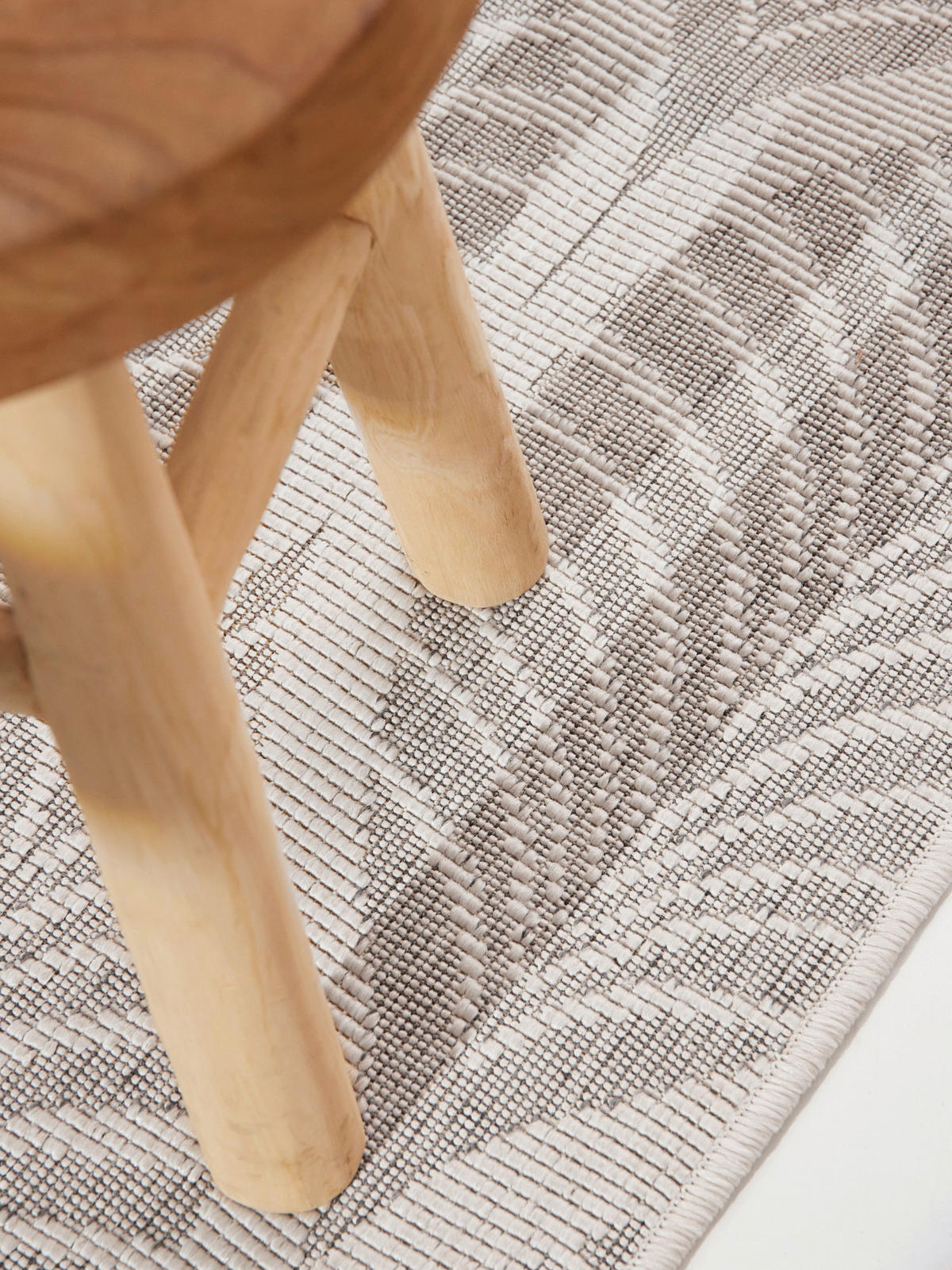 LÄUFER 80/250 cm Duet  - Weiß/Grau, Design, Kunststoff (80/250cm) - Hanse Home