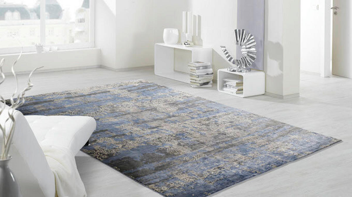 ORIENTTEPPICH 200/300 cm Signature Fusion Blau, Braun  - Blau/Braun, Basics, Textil (200/300cm) - Cazaris
