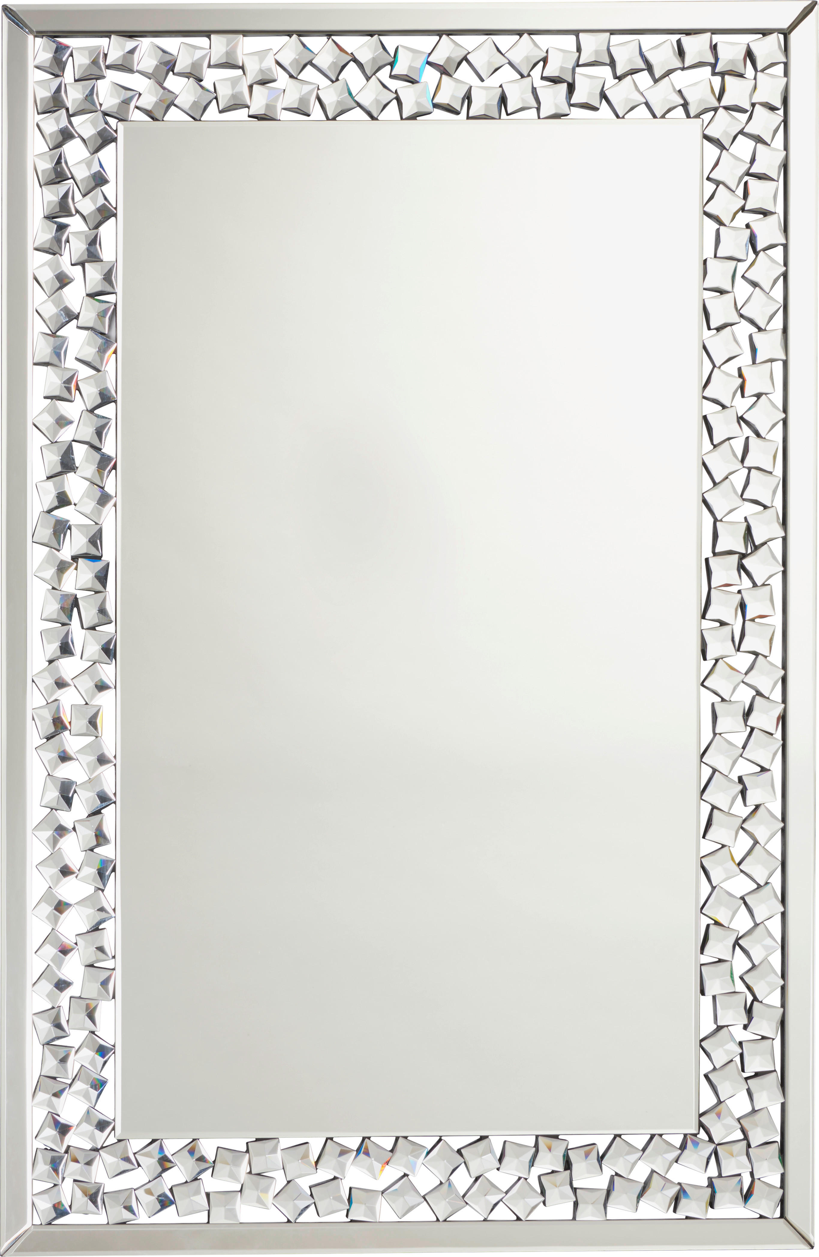 Xora ZRCADLO 80/120/2 cm - barvy stříbra