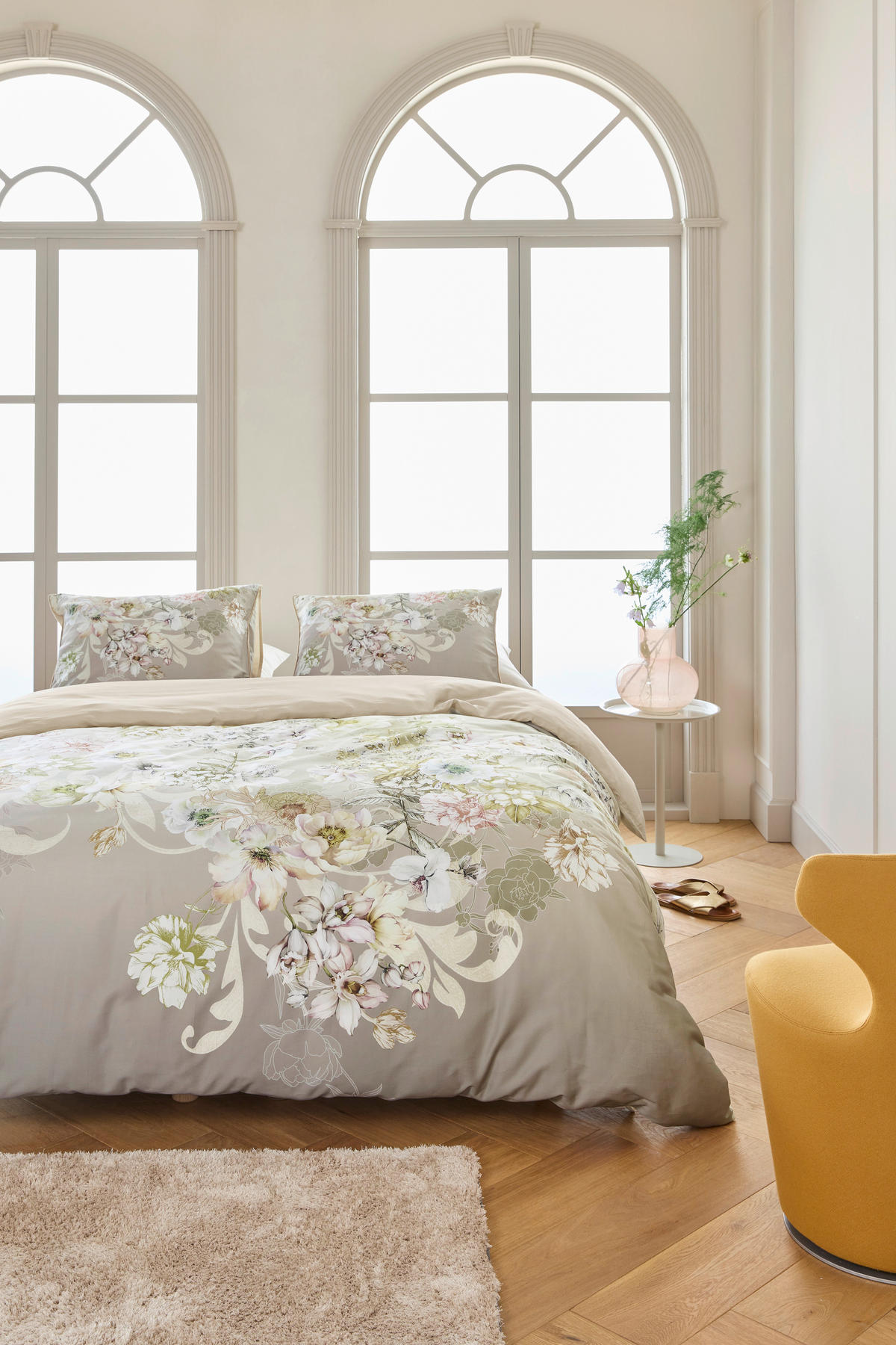 BETTWÄSCHE Exista Satin 160/210 cm  - Naturfarben, Basics, Textil (160/210cm) - Novel