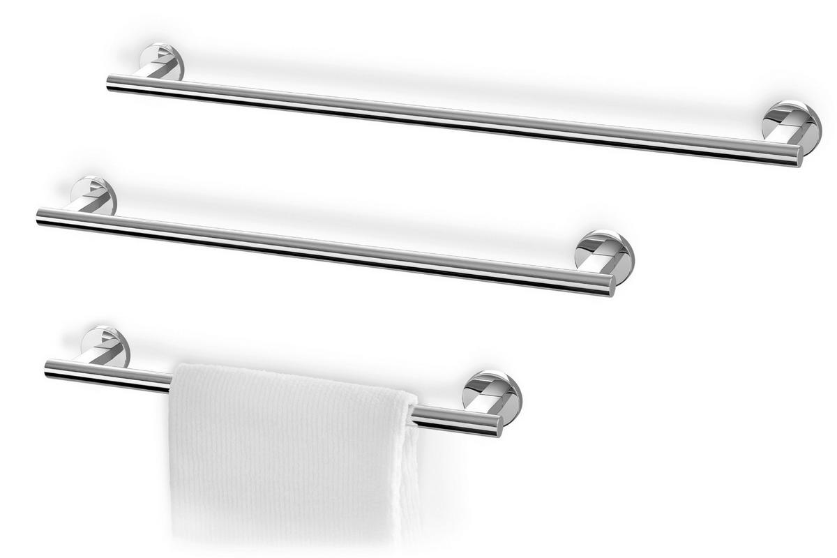HANDTUCHSTANGE Edelstahlfarben  - Edelstahlfarben, Basics, Metall (51/6/8.1cm) - Zack