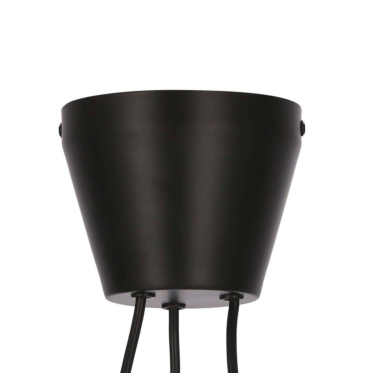 PENDELLAMPA More 55/55/100 cm  - svart/guldfärgad, Design, metall (55/55/100cm)