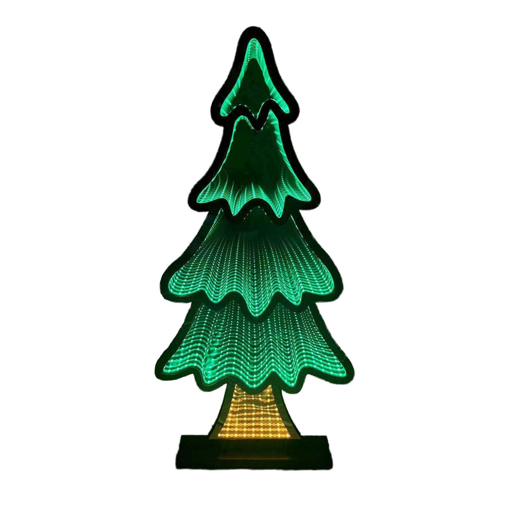 DEKOBAUM  - Schwarz/Orange, LIFESTYLE, Holzwerkstoff/Kunststoff (29/60,5/12cm) - X-Mas