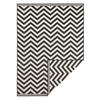 OUTDOORTEPPICH 80/150 cm Twin Supreme Creme, Schwarz  - Creme/Schwarz, Design, Kunststoff (80/150cm)