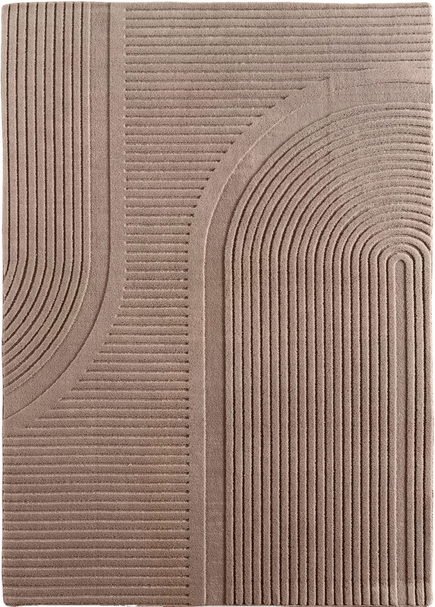 FLACHWEBETEPPICH 160/230 cm Pompei Beige  - Beige, KONVENTIONELL, Textil (160/230cm) - Novel