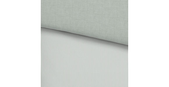 WENDEBETTWÄSCHE Flanell 140/200 cm - Weiß/Grün, KONVENTIONELL, Textil (140/200cm) - Esposa