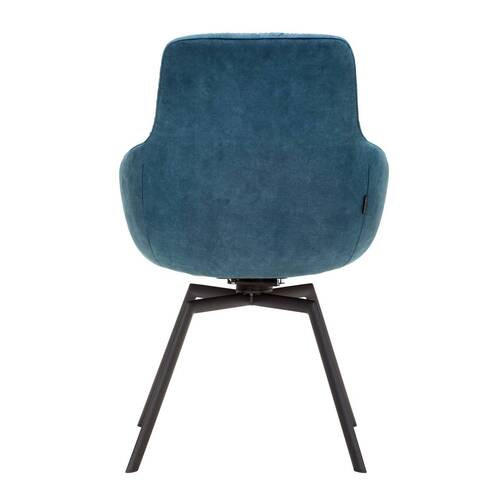 Thumbnail - Venjakob Armlehnstuhl, Anthrazit, Petrol, Metall, Textil, Rundrohr, 59x90x62 cm, Goldenes M, Made in Germany, Dgm, DGM-E...