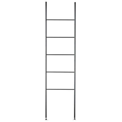 DRŽÁK NA RUČNÍKY   - černá, Basics, kov (45/2/175cm) - Aquanova