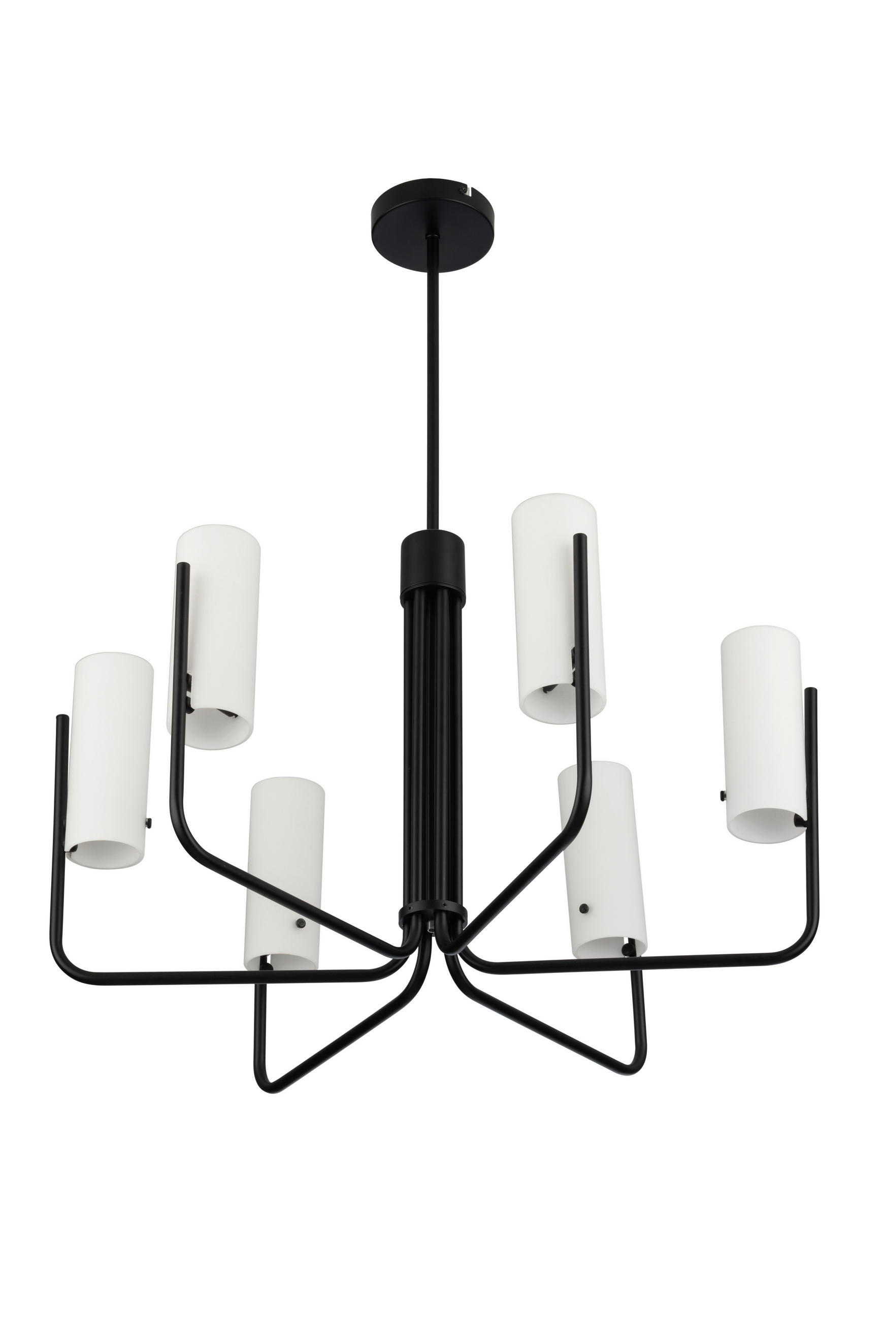 Collett's Monde Hängeleuchte Schwarz, Weiß 88 cm