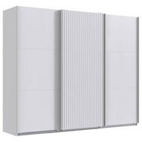 SCHWEBETÜRENSCHRANK in Weiss  - Weiss, Modern, Holzwerkstoff (300/216/65cm) - MID.YOU