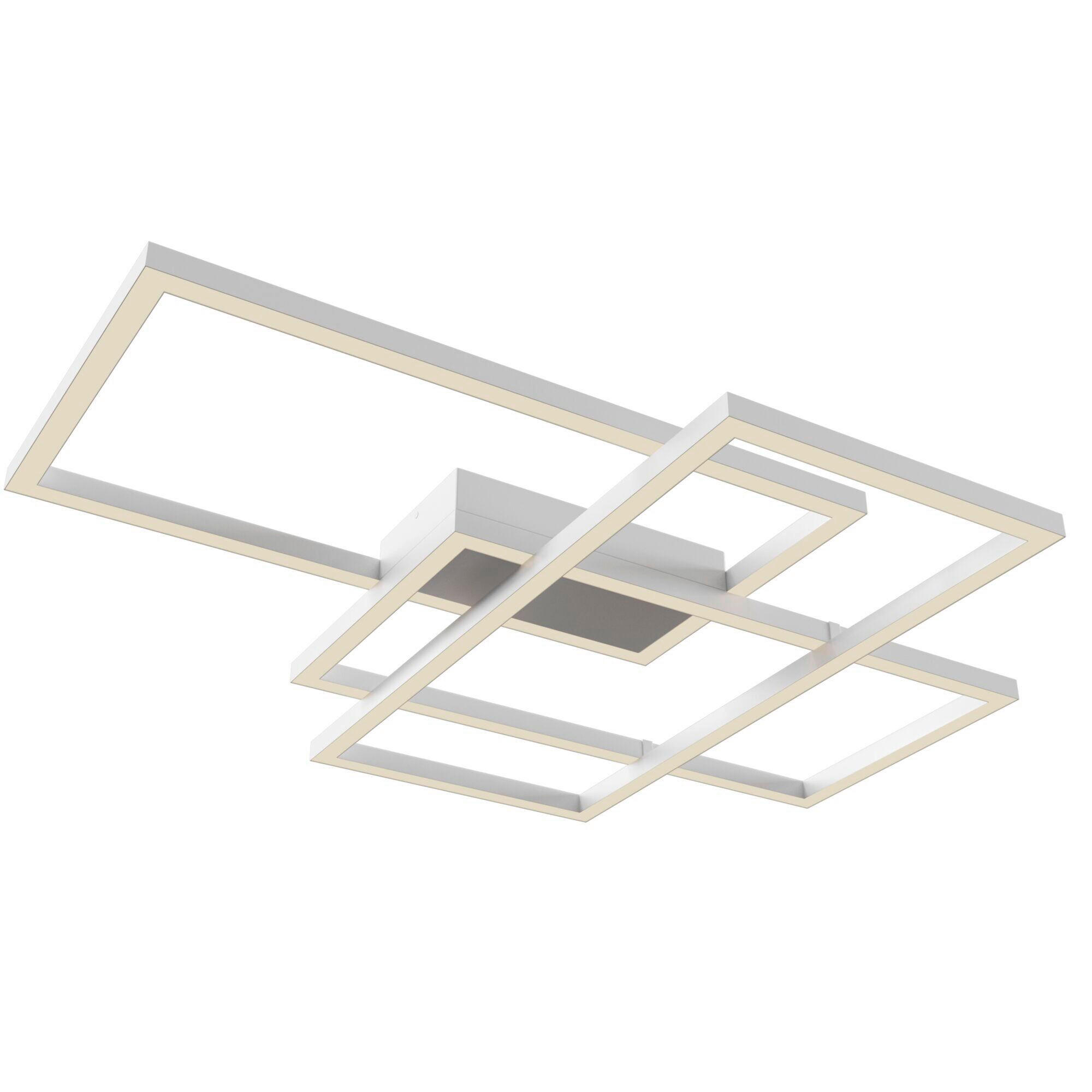 TAKLAMPA Modern 80 W 78/68/8 cm  - vit, Trend, metall/plast (78/68/8cm) - MAYTONI