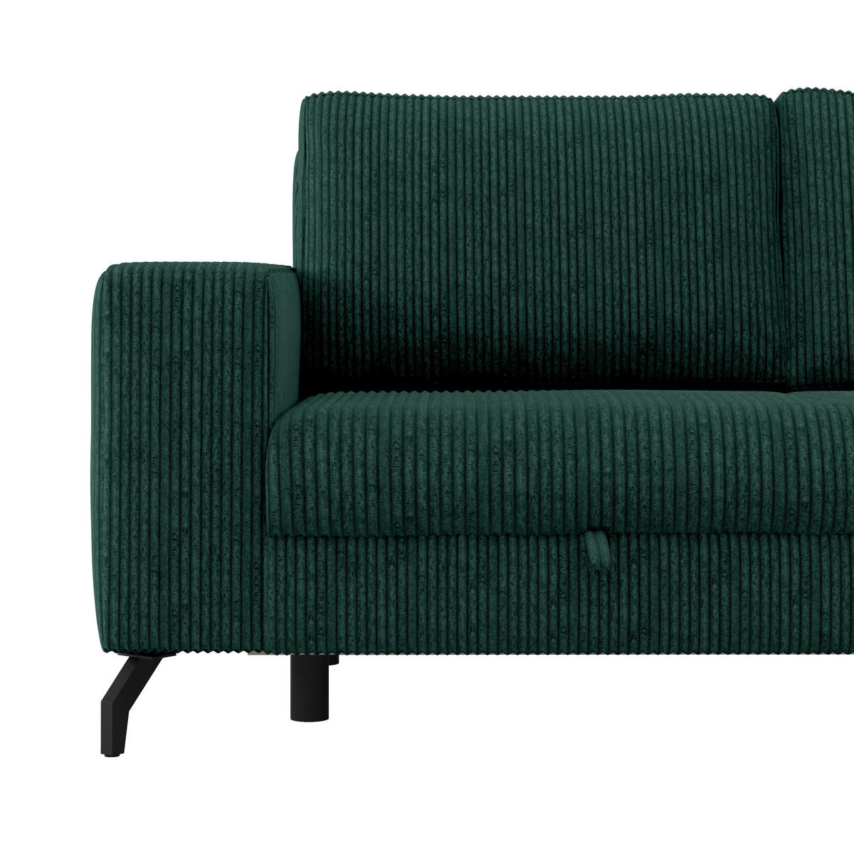 ECKSOFA Waldgrün  - Waldgrün, Trend, Textil (290/178cm) - P & B