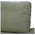 ECKSOFA  in Cord Dunkelgrün  265/224 cm  - Dunkelgrün/Schwarz, Design, Kunststoff/Textil (265/224cm) - Hom`in