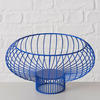 DEKOSCHALE - Blau, Basics, Metall (27/15cm) - Boltze Home