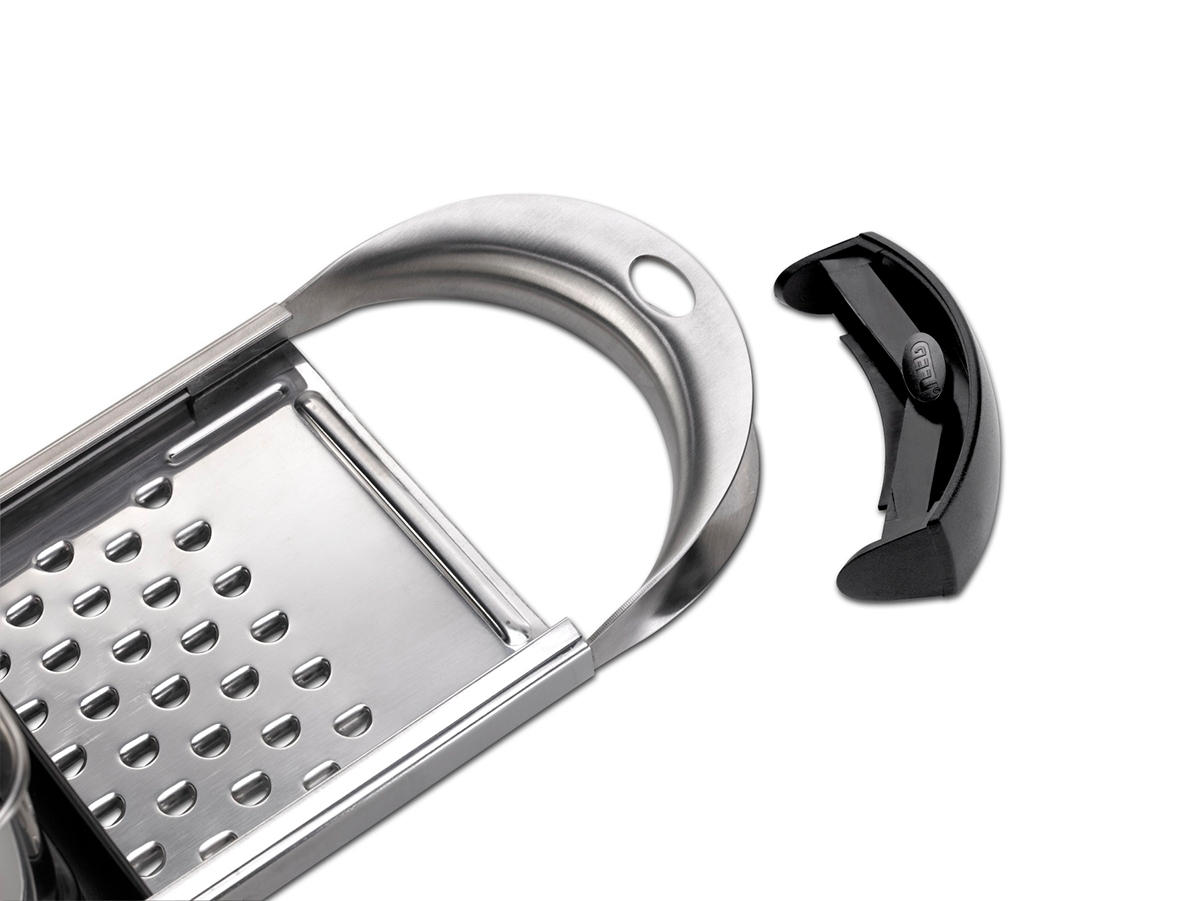 SPÄTZLEHOBEL LANGE SPÄTZLE Tradizione  - Edelstahlfarben, Basics, Kunststoff/Metall (10,9/6,3/32,4cm) - Gefu