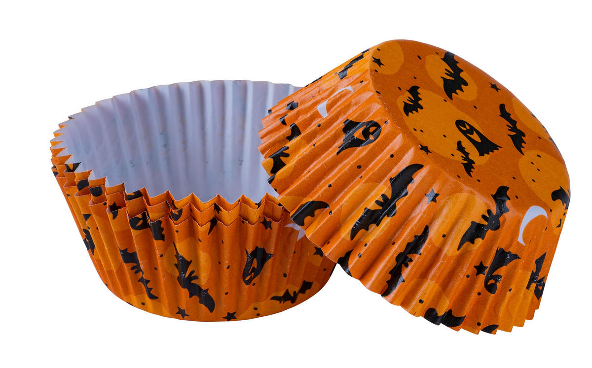 PAPIERFÖRMCHEN 50-teilig  - Orange, Basics, Papier (0,014kg) - Fackelmann