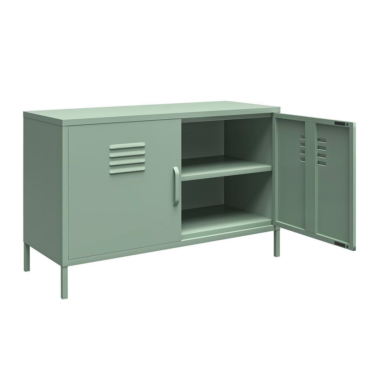 HIGHBOARD Mission District  in 100/64/40 cm  - Hellgrün, Design, Metall (100/64/40cm) - MID.YOU