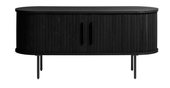 LOWBOARD Schwarz 120/56/40 cm - Schwarz, Trend, Holz/Holzwerkstoff (120/56/40cm) - Xora