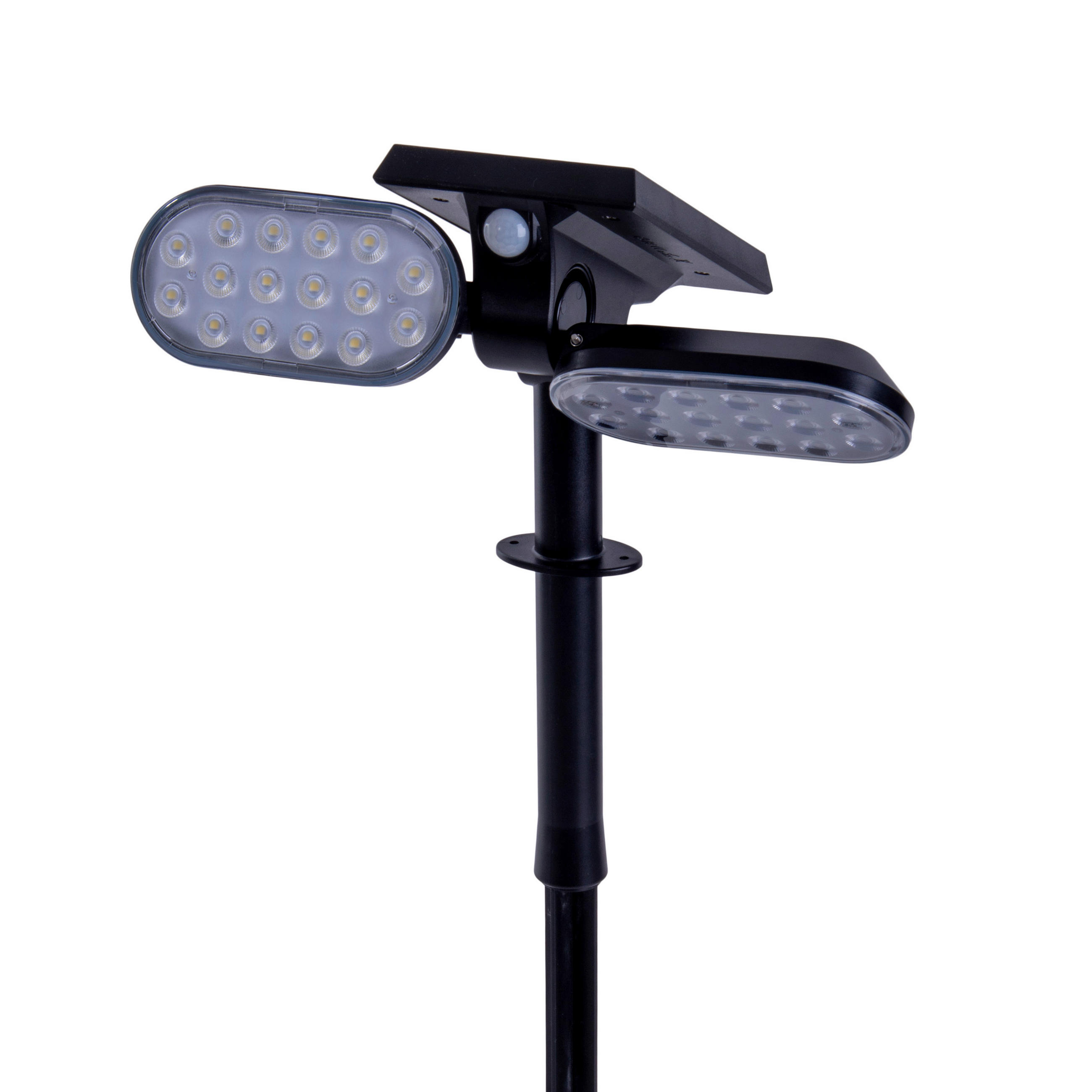 LED-STRAHLER Paco 23,2/15,5/31,9 cm   - Schwarz, Basics, Kunststoff (23,2/15,5/31,9cm) - Näve
