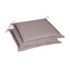 GARTENSITZKISSENSET Uni  - Taupe, Basics, Textil (45/5/47cm)