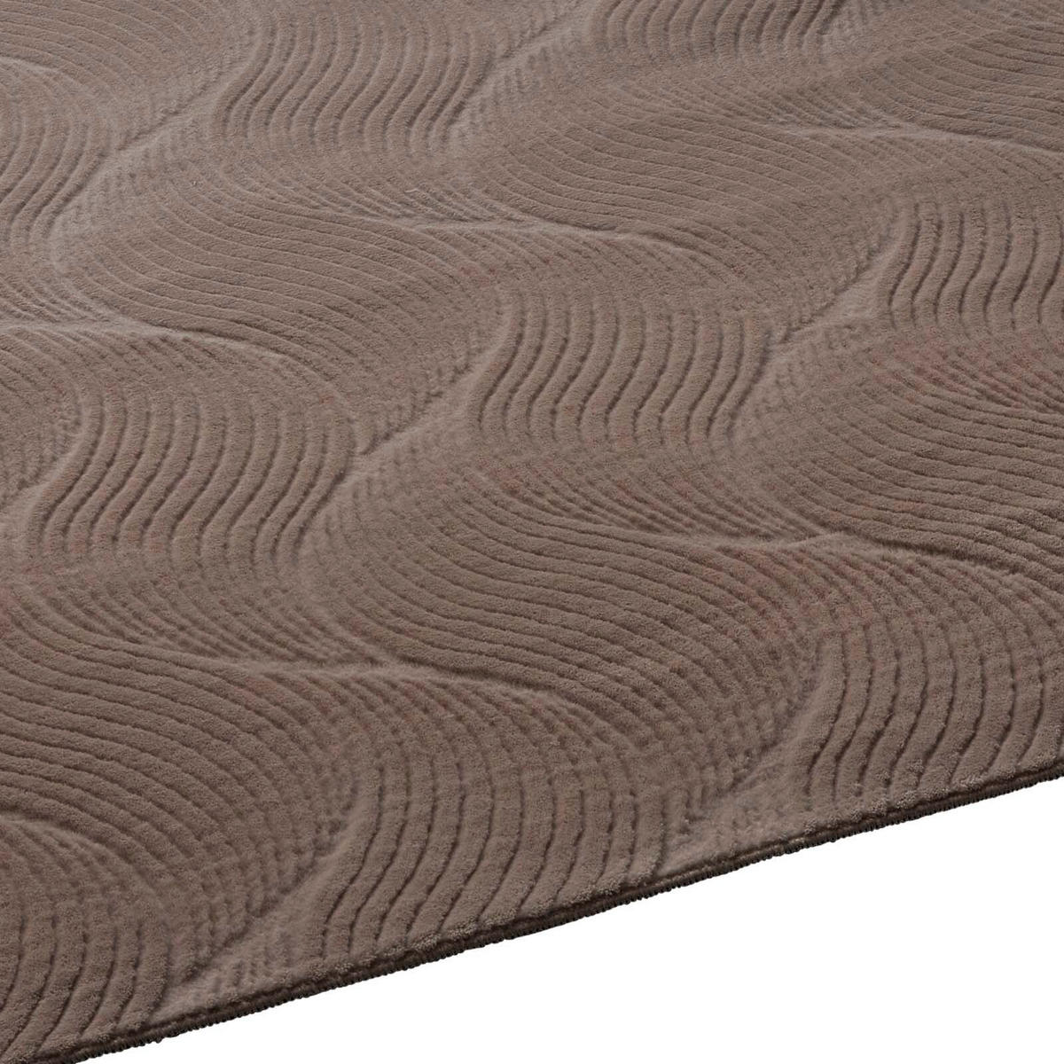 WEBTEPPICH  Wohnzimmer 120/170 cm Homestyle Taupe rechteckig  - Taupe, Design, Textil (120/170cm) - Novel