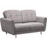 ZWEISITZER-SOFA in Textil Multicolor - Multicolor, Design, Holz/Textil (154/90/93cm) - Hom`in ZWEISITZER-SOFA in Textil Multicolor - Multicolor, Design, Holz/Textil (154/90/93cm) - Hom`in