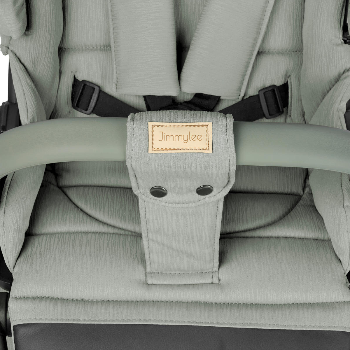 KINDERWAGENSET  - Mintgrün, Trend, Kunststoff/Textil (100/59/106cm) - Jimmylee