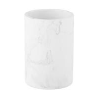 ZAHNPUTZBECHER Naturmaterialien  - Weiß, KONVENTIONELL, Naturmaterialien (8/10,5/8cm) - Schöner Wohnen