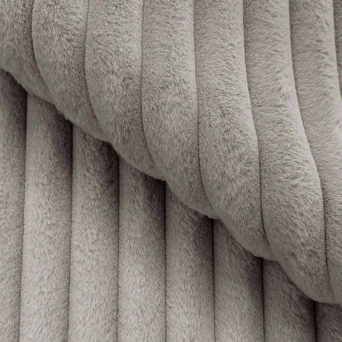ECKSOFA Cord Grau  - Schwarz/Grau, Design, Kunststoff/Textil (251/142cm) - P & B