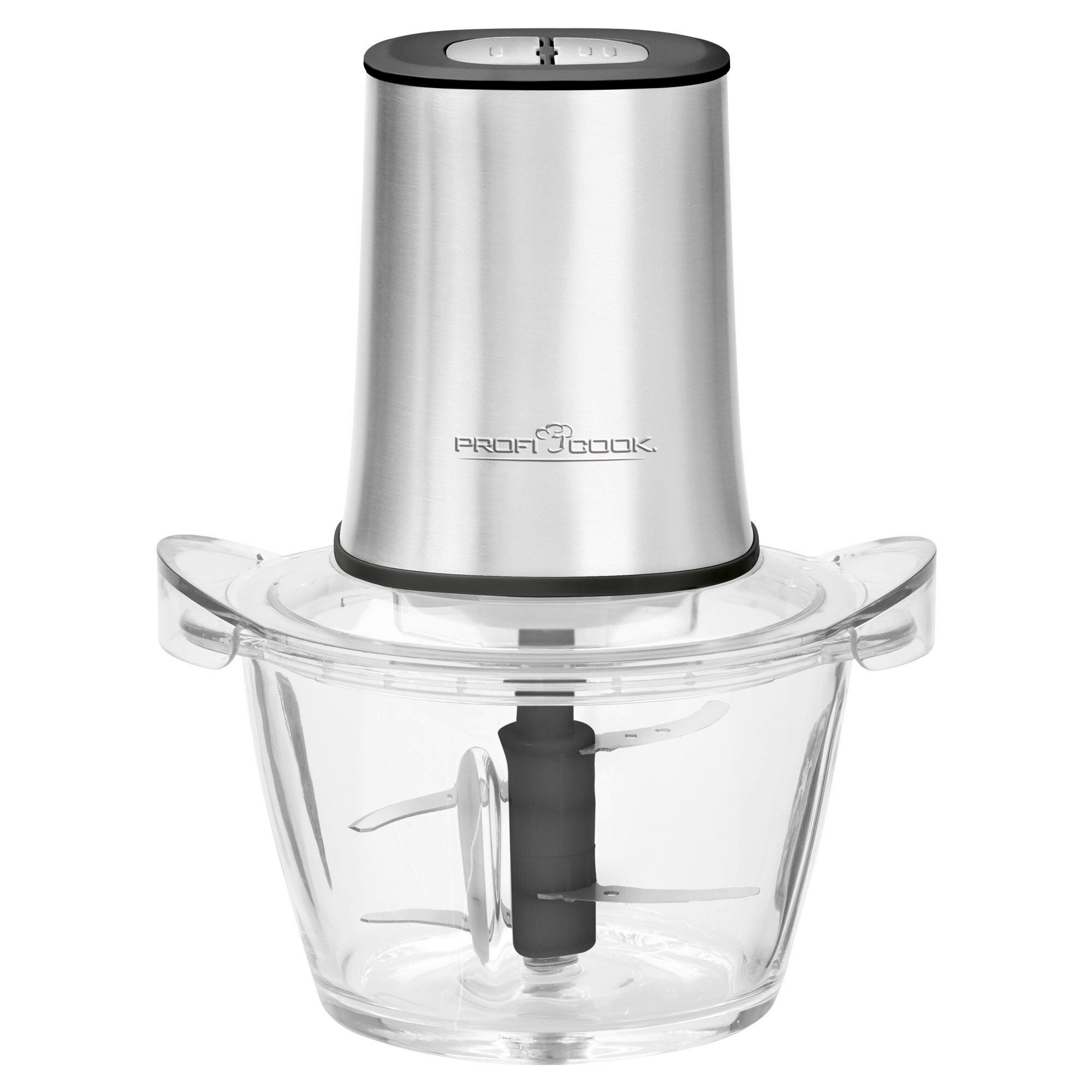 UNIVERSALZERKLEINERER  - Basics, Glas/Metall (19,5/24,5/16cm) - Bomann