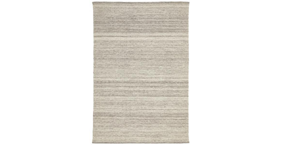 HANDWEBTEPPICH 70/130 cm Jupiter  - Grau, Natur, Textil (70/130cm) - Linea Natura