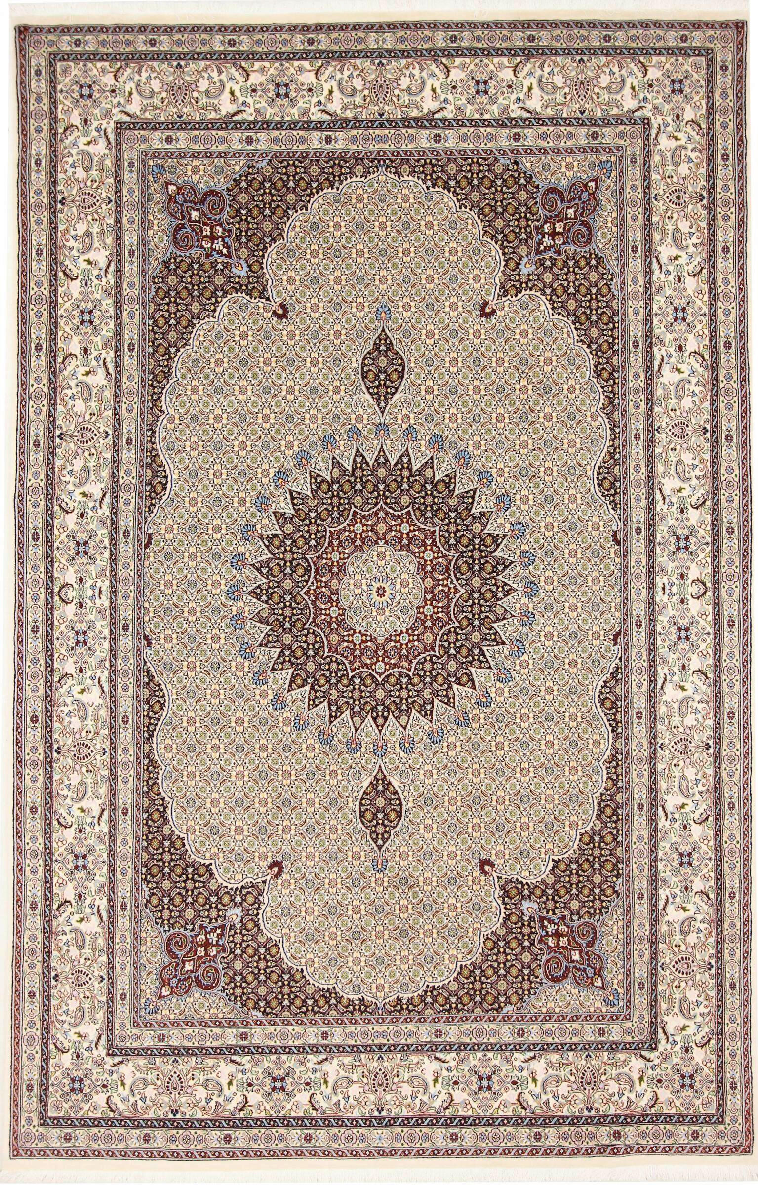 ORIENTALSKA PREPROGA  BIRJAND ROYAL     200/300 cm     bež  - bež, Trendi, naravni materiali (200/300cm) - Cazaris